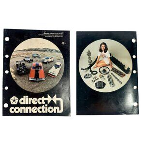 Direct Connection Mopar Performance Parts Catalog 1978 Chrysler Dodge Plymouth